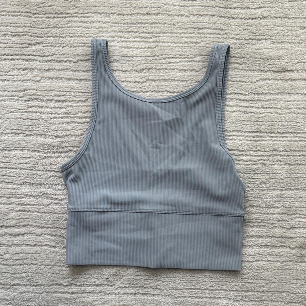 lululemon athletica Gray Muscle Tee